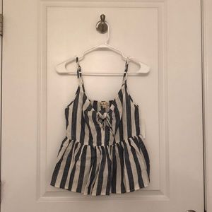 Blue and White Striped Tank - New with Tags